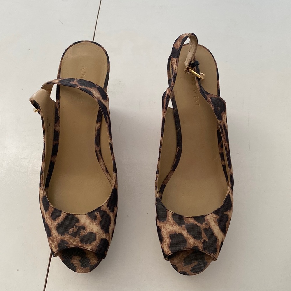Nine West platform wedges